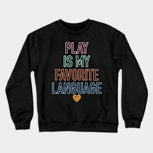 Speech Language Pathologist Crewneck Sweatshirt